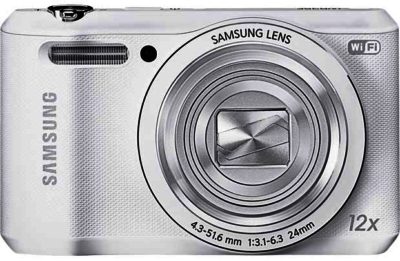 Samsung WB36F 16MP Compact Digital Camera - White